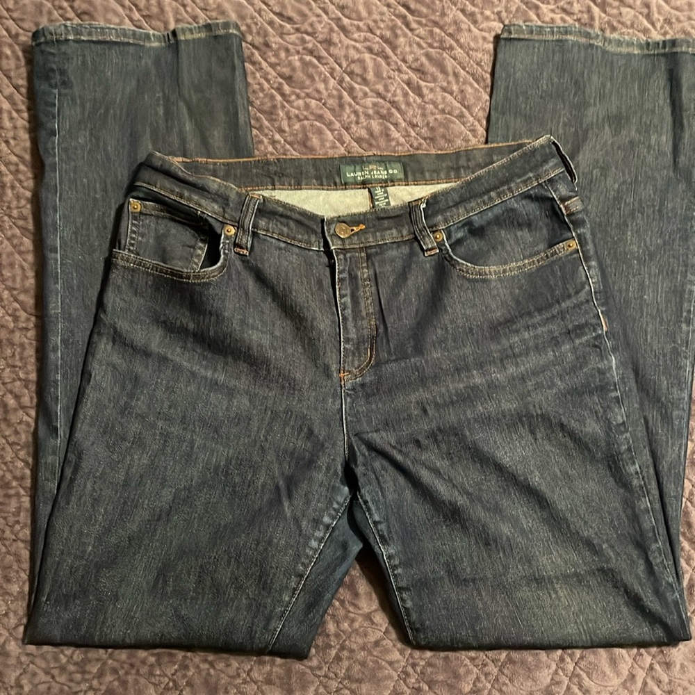 LRL Lauren Jean Co. Ralph Lauren Women’s Classic Bootcut Jeans
